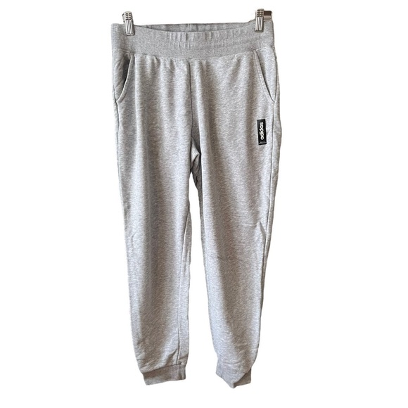 ADIDAS Gray Jogger Sweatpants - Picture 1 of 5